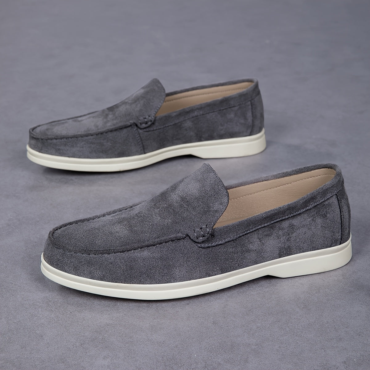 Sapatos Masculinos Slip-On – Estilo Casual e Formal com Palmilha Confortável