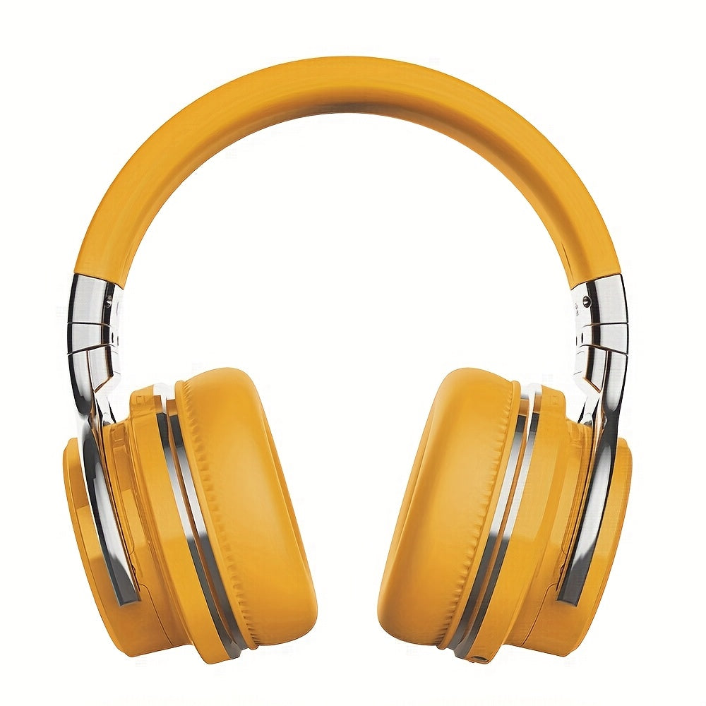 Wireless Headphones, Active Noise Cancelling Headphones with Microphone, Deep Bass, Over Ear Headphones, Comfortable Fit, 30H Playtime