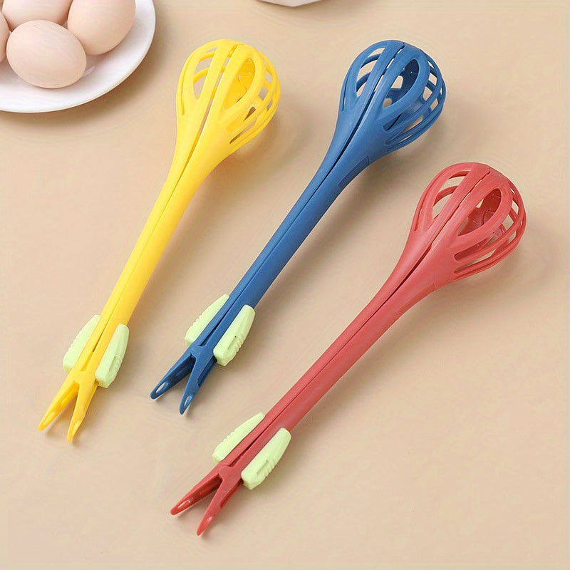 1pc, 5.08 Cm 1 Food Egg Whisk, Multi Function Egg Beater, Bread Clip Manual Blender, Baking Household Tools, Household Supplies, Baking Tools, Quickly Mixing Eggs Supplies, Kitchen Accessories, Kitchen Appliances, Kitchen Gad