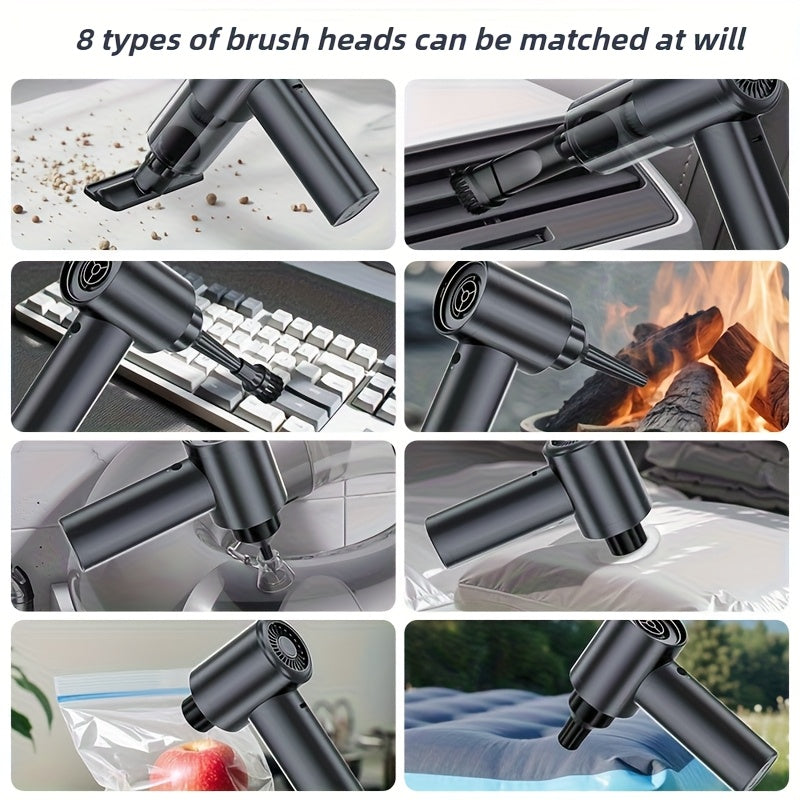 Aspirador Portátil Sem Fios 2 em 1