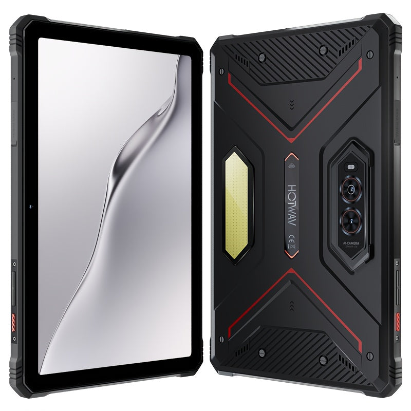 HOTWAV R9 Pro Rugged Tablet Android 14, 11 Inch HD+ Display 20080mAh Tablet, Octa-Core 20GB(14GB Expandable) RAM+256GB ROM+2TB Outdoor Tablet, 64MP+16MP Camera 4G Dual SIM/GPS, Rugged Tablet, Business Tablet, Premium Tablet,