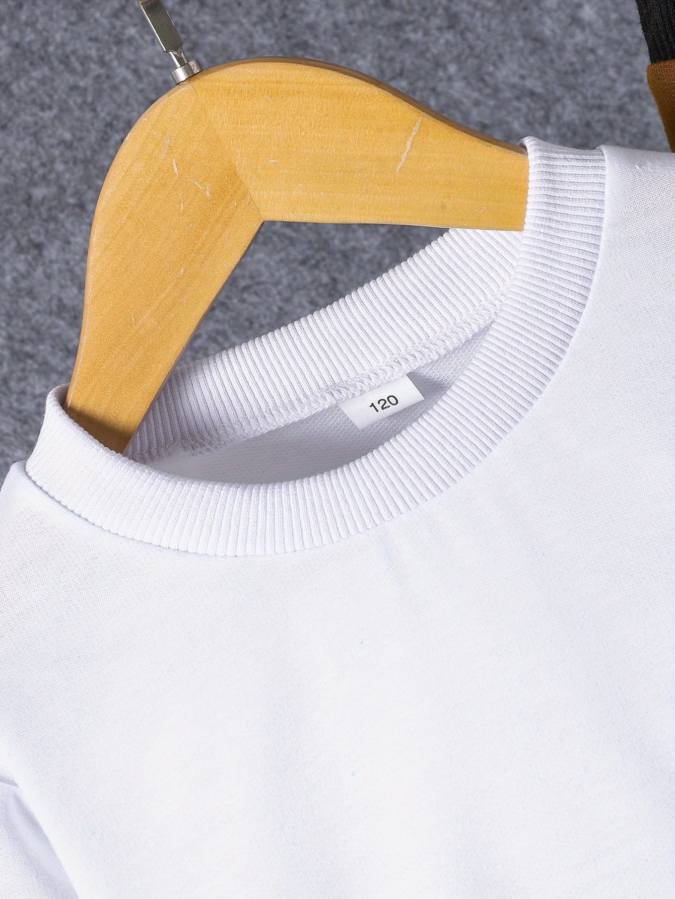 European and American Children's Clothing Boy's Long Pants Suit Medium and Large Children's Printed Letter King Contrast Color Sweatshirt and Long Pants Suit