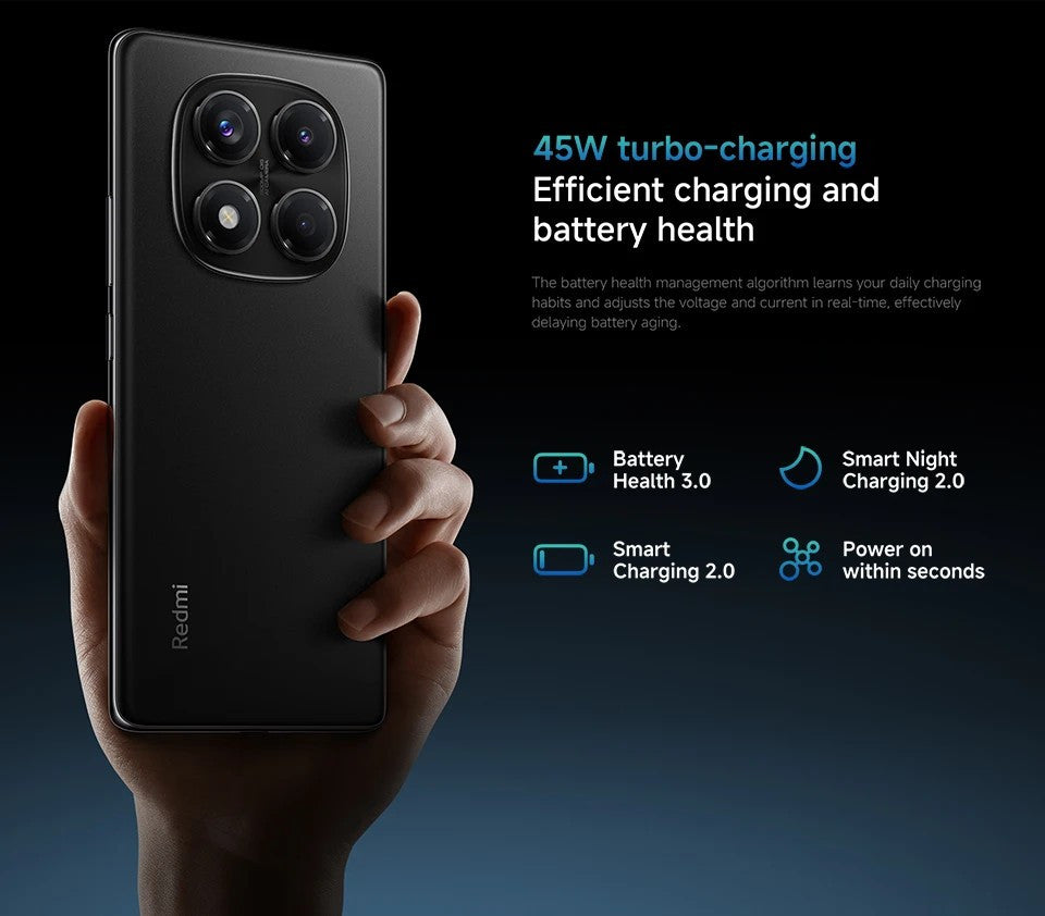 Xiaomi Redmi Note 14 Pro 5G 12+512 no charge Smartphone 5G 200MP pro-grade AI camera system 1.5K 120Hz
