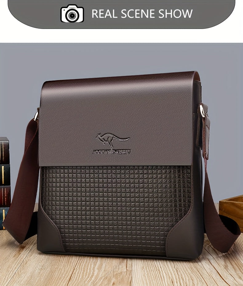 Bolsa Masculina Estilosa de Ombro e Tiracolo