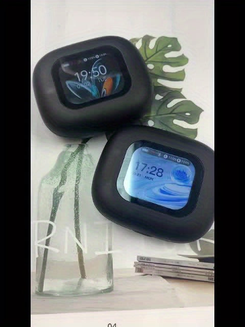 HTC NE27 AI Translation Wireless Earbuds with 134-Language Real-Time Translator, Wireless 6.0, AI- Smart Translator, Noise Cancelling, Transparent Touchscreen Case, Stereo Sound, Long Life for Travel, / Compatible