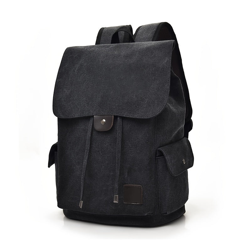 Fashionable Trendy Backpack, Casual Canvas Bag, College Style Travel Backpack Student Schoolbag