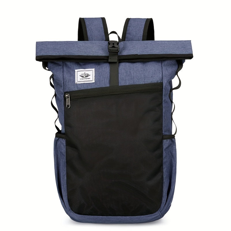 1pc Portable Multi-functional Sports Backpack, Foldable Lightweight Storage Bag for Men Women Outdoor Camping Hiking Travel Riding