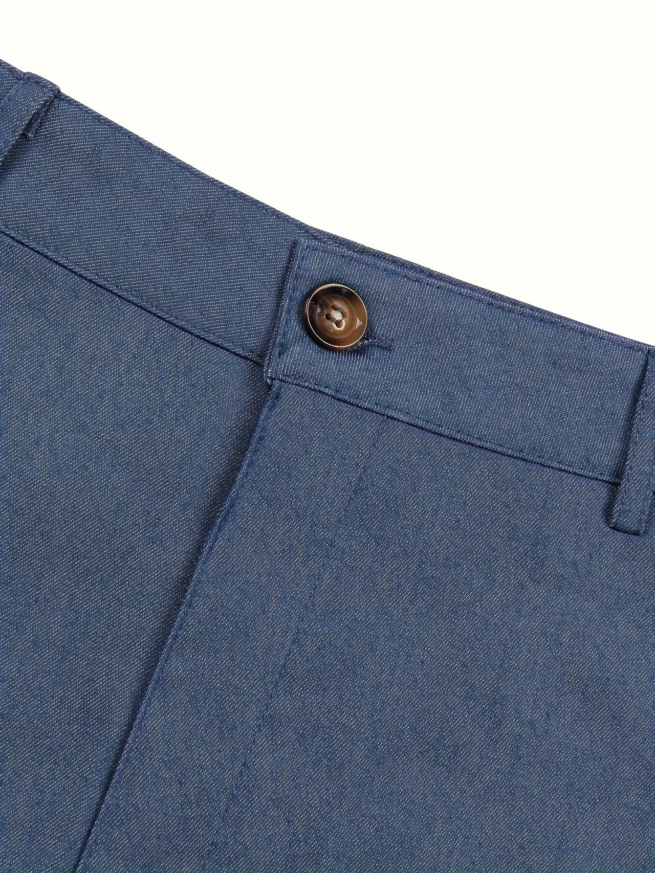Classic Design Dress Pants, Men's Formal Solid Color Slightly Stretch Elegant Dress Pants For Spring Summer Business Banquet Dinner, Old Money Style