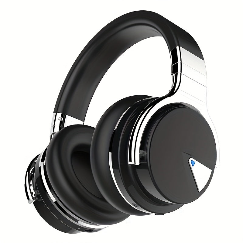 Wireless Headphones, Active Noise Cancelling Headphones with Microphone, Deep Bass, Over Ear Headphones, Comfortable Fit, 30H Playtime