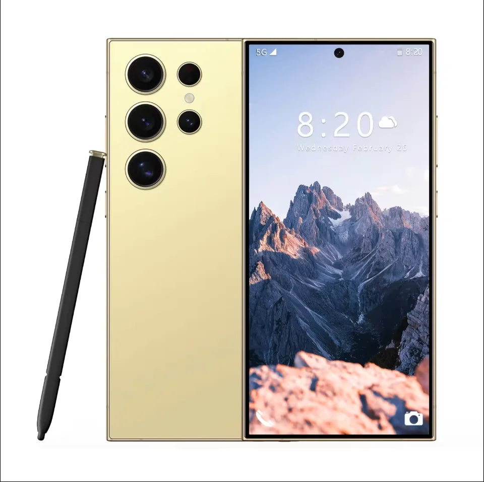 Hot Selling Unlocked 7.3-Inch for Gal Axy S24 Ultra 4G Smartphone 512G Android Phone with 108MP Rear Camera CDMA and LTE Cell