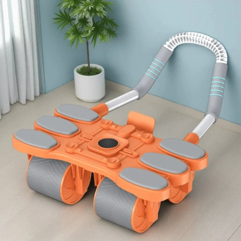 Wholesale High Quality New 4 Wheel Abdominal Wheel for Muscle Training Eva Slide Machine 4 Abdominal Ab Wheel Roller