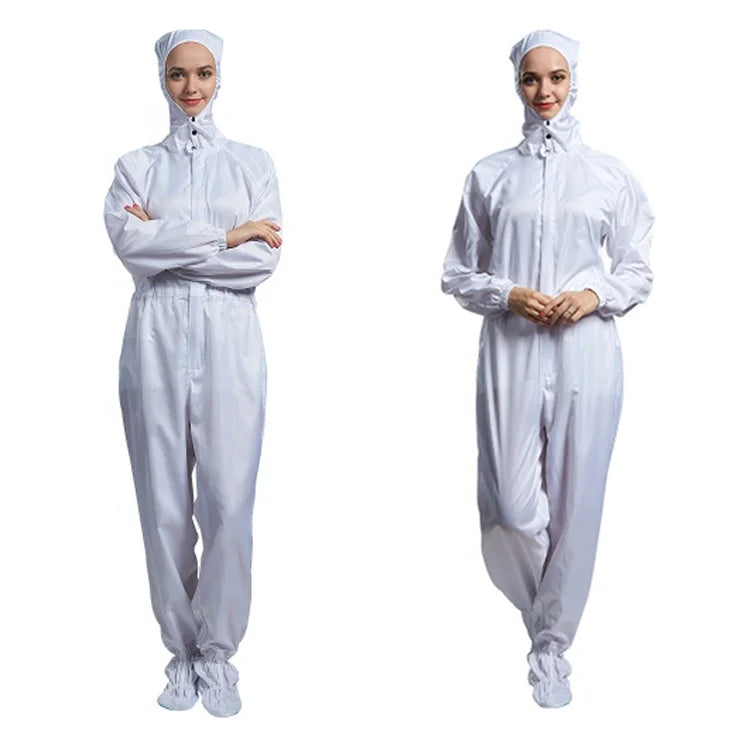 H-1123 75D Stripe Autoclavable Coverall Clean Room Garment Anti Static ESDD Jumpsuit ESDD Clothing