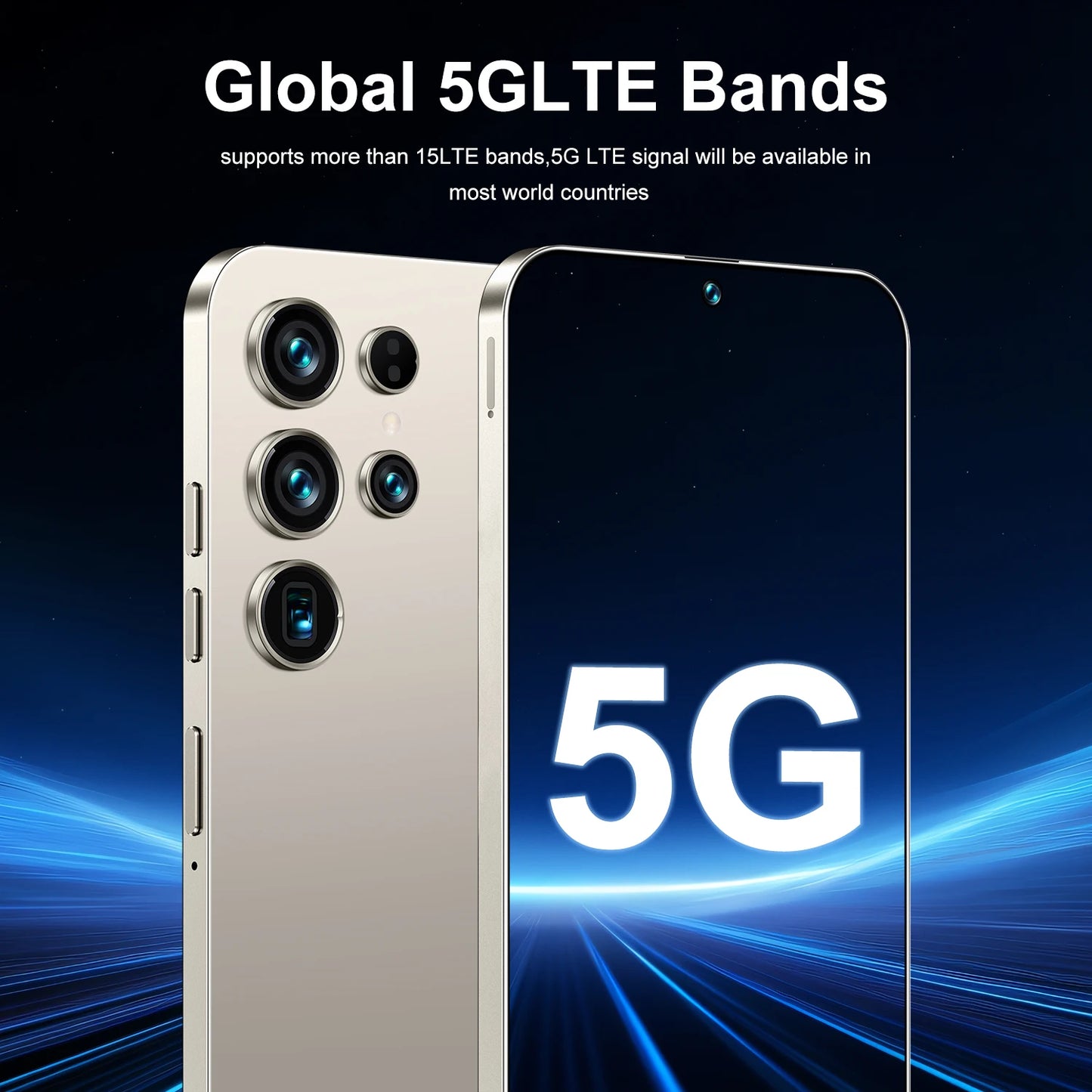 2025 New Original S26 Ultra Smartphones 22GB+2TB 5G Dual SIM Mobile Phone HD Face Unlock Android 14 5G Phone