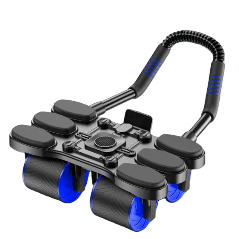 Wholesale High Quality New 4 Wheel Abdominal Wheel for Muscle Training Eva Slide Machine 4 Abdominal Ab Wheel Roller