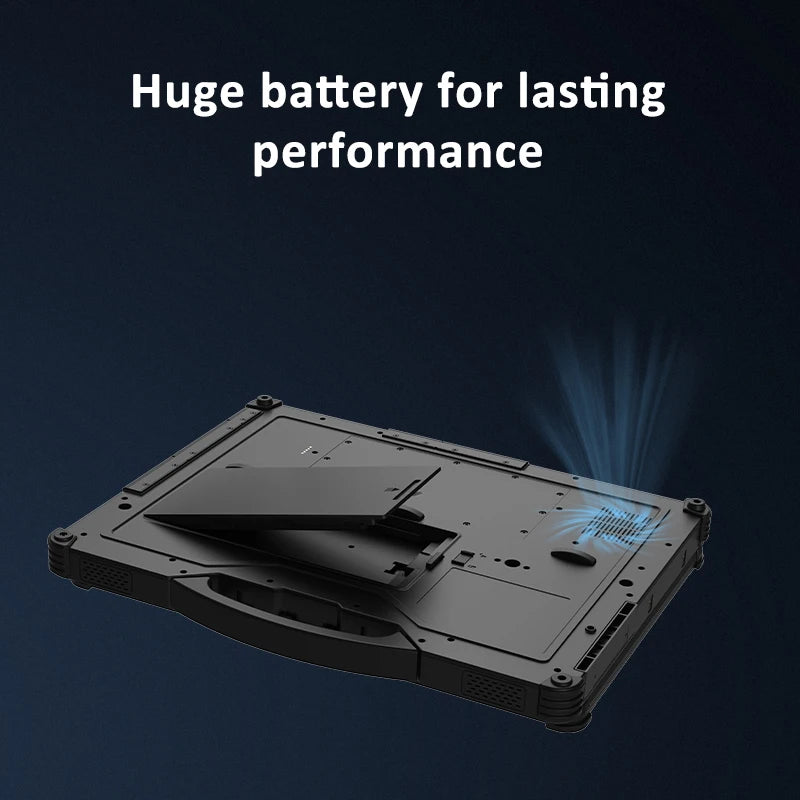 14-Inch Fully Ruggedized Toughbook Notebook Dustproof and Waterproof Industrial PC with FHD Display