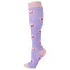 Wholesale 20-30mmhg Running Sport Socks Men Women Athletic Fun Stocking Knee High Nurse Compression Socks