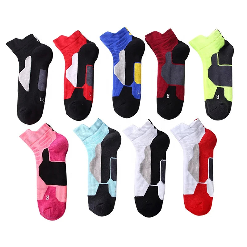 China Manufacture Cheap Fashion Polyester Sports Towel Bottom Thick Non-Slip Athletic Elite Socks Men's Basketball Socks