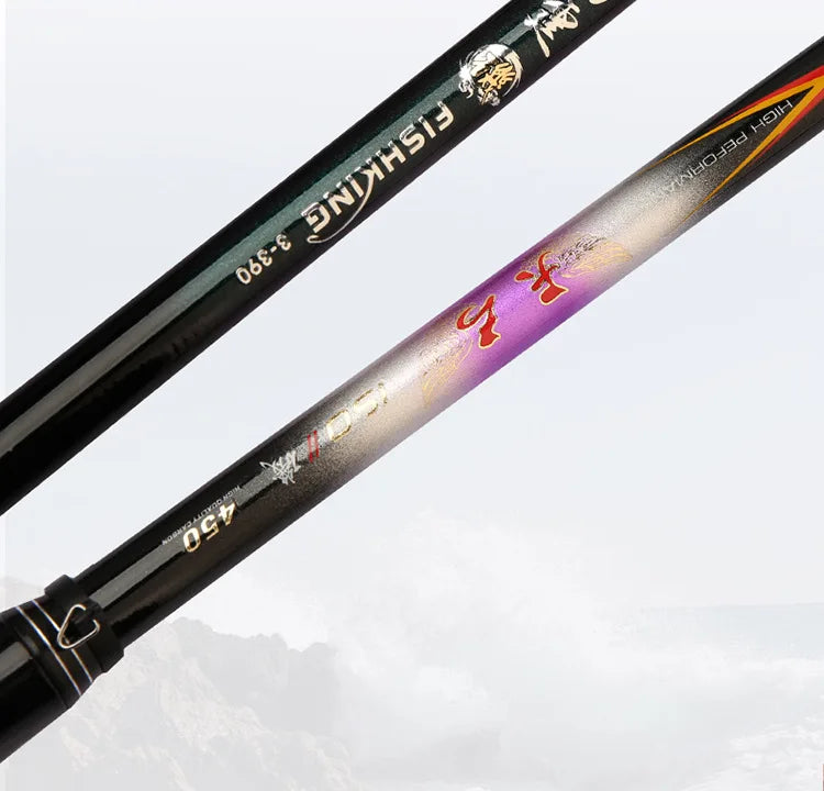 2025 Upgrade Fast Performance Carbon Sea Rod for Carp Fishing New Model with Soft-Tipped Rock & Rubber Handle for Bottom Fishing