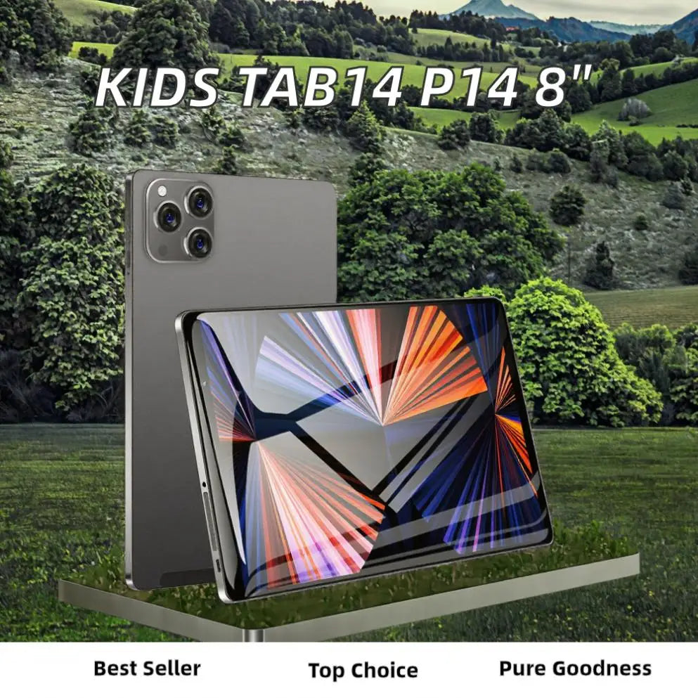 High-Performance Tab14 5G Tablet 8'' 1280x800 4+64GB 6000mAh 2MP+5MP 15H Video Playback for Education Kids Entertainment