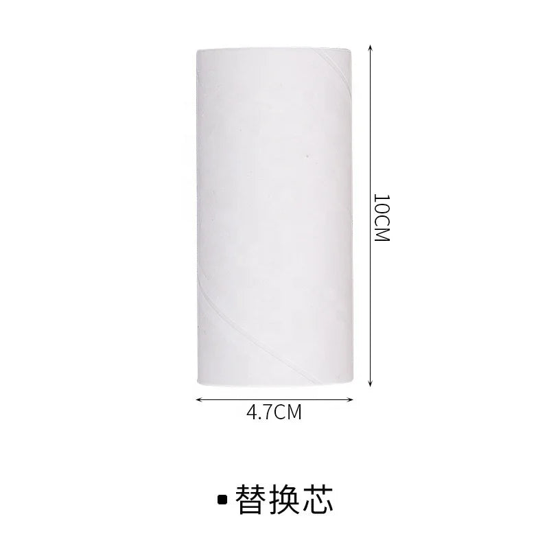 Manual Plastic Lint Roller for Hair & Dust Removal Sticky Brush for Sofa Bed & Clothes Cleaning Pet Hair Remover Brush