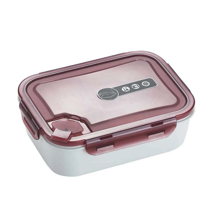 School Office Reusable Microwaveable Meal Prep Food Storage Container BPA-free PP 3 Compartment Plastic Bento Lunch Box for Kids