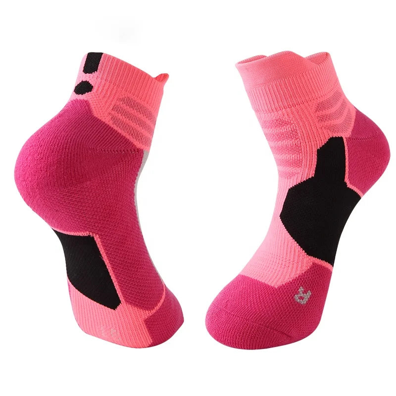 China Manufacture Cheap Fashion Polyester Sports Towel Bottom Thick Non-Slip Athletic Elite Socks Men's Basketball Socks