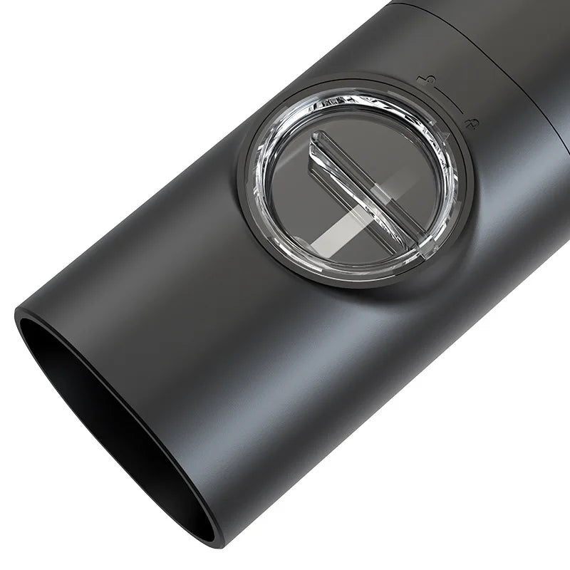Fully Automatic Black Electric Pepper Grinder with Adjustable Coarseness Plastic Herb & Spice Seasoning Bottle