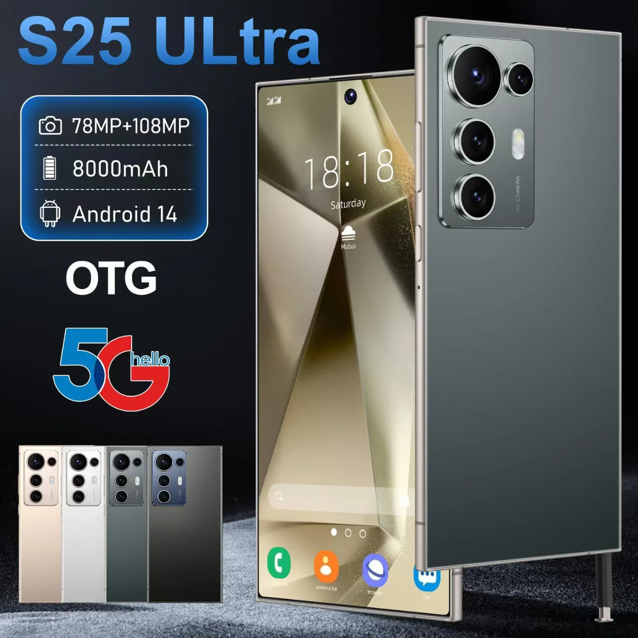 S25 Ultra 5G Smartphone Original Condition Guaranteed with Advanced Face Recognition