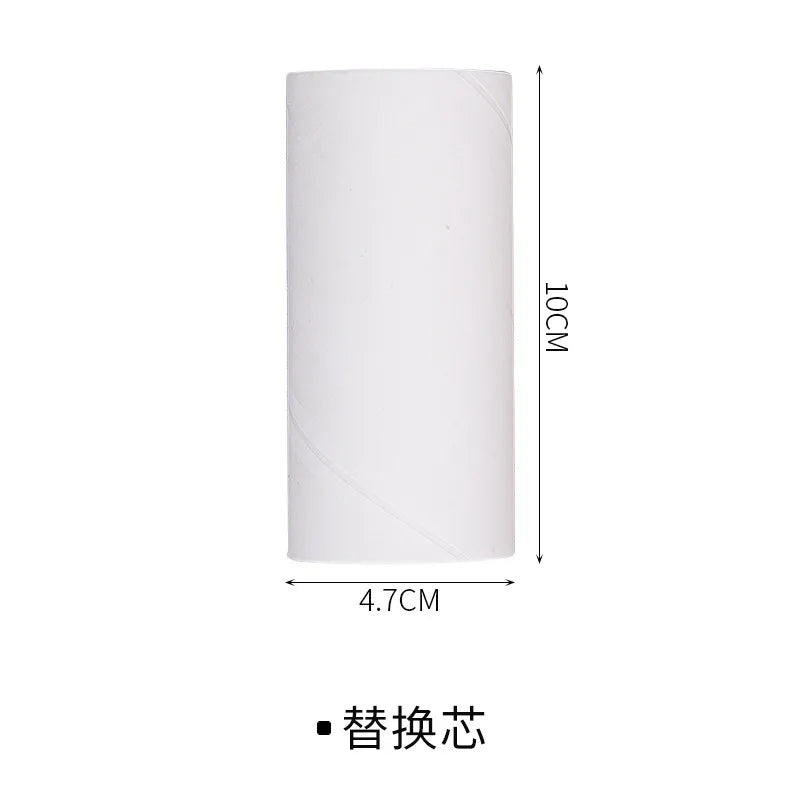 Manual Plastic Lint Roller for Hair & Dust Removal Sticky Brush for Sofa Bed & Clothes Cleaning Pet Hair Remover Brush