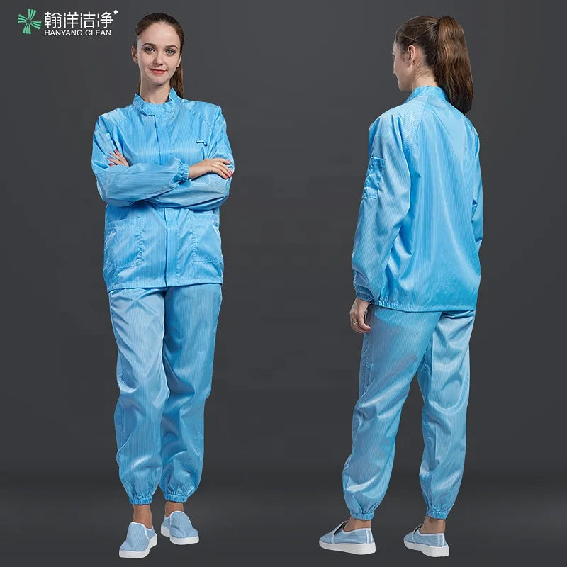 H-1106 Antistatic ESd Garment Clean Room Clothing Anti-Static Suit Safety Clothing