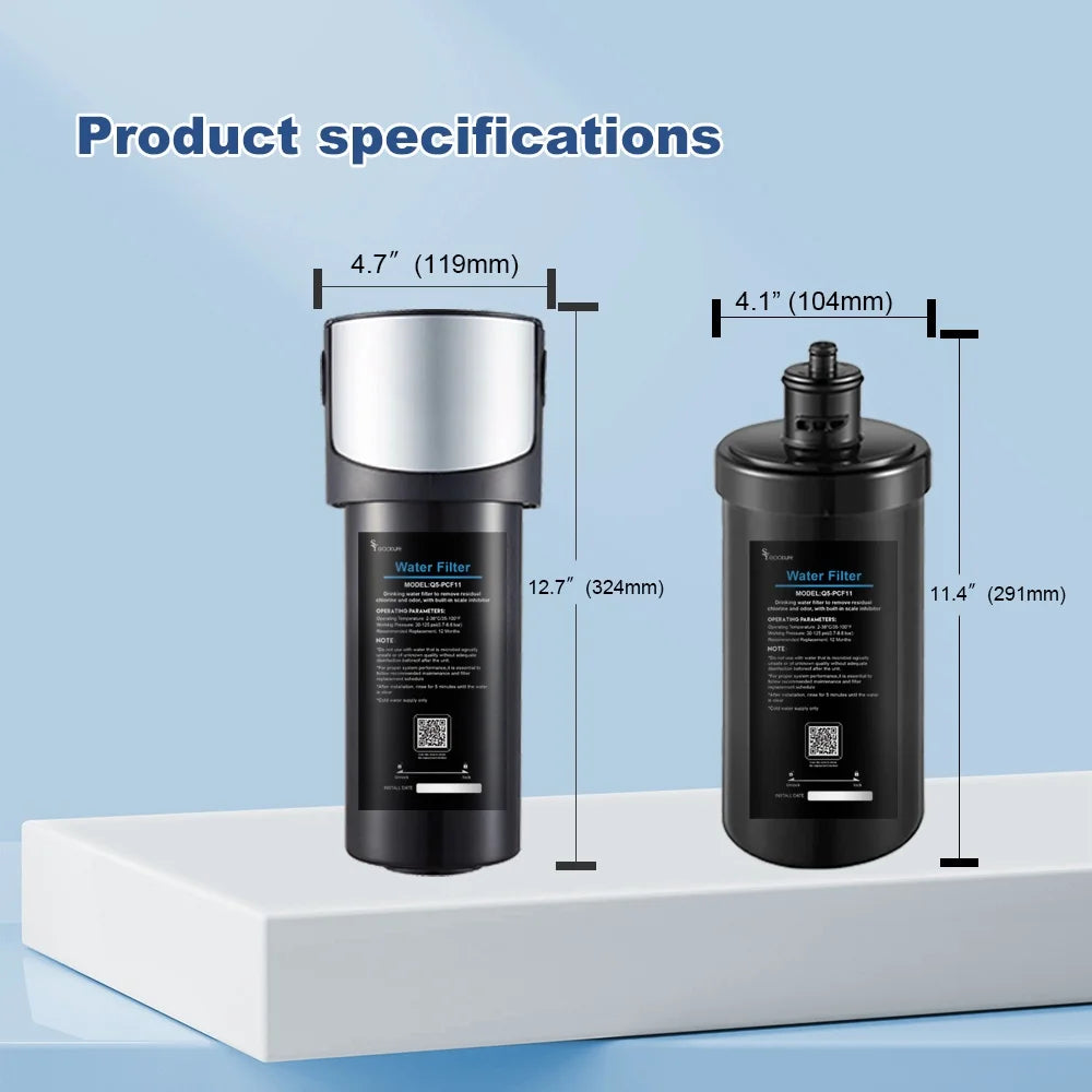 Under Sink Water Filter Direct Connect Filter System Suitable for Home Drinking