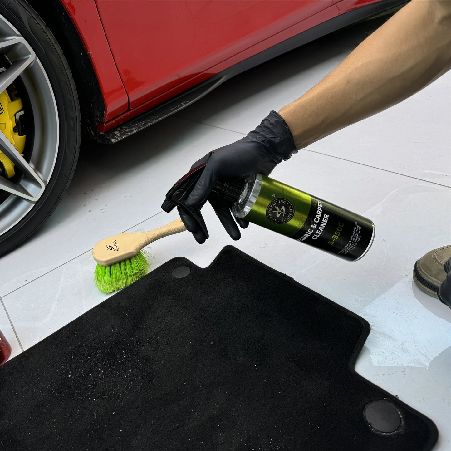 SCARCITY S-350C Foaming Fabric Clean Carpet Upholstery Shampoo