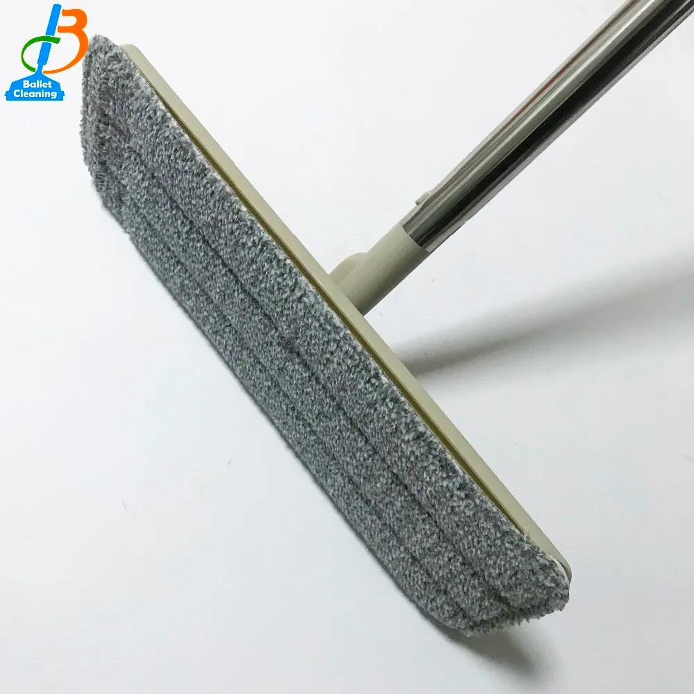 Swivel Handle Mops and Brooms Household 360 Degree Hand Free Flat Microfiber Squeeze Mop Bucket
