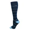 Wholesale 20-30mmhg Running Sport Socks Men Women Athletic Fun Stocking Knee High Nurse Compression Socks