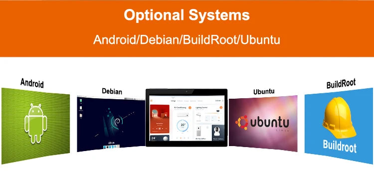 YC-1011 10.1 Inch RK3568 Quad Core PoE Wifi Linux Debian Ubuntu 11 Os Tablet for Workflow Automation