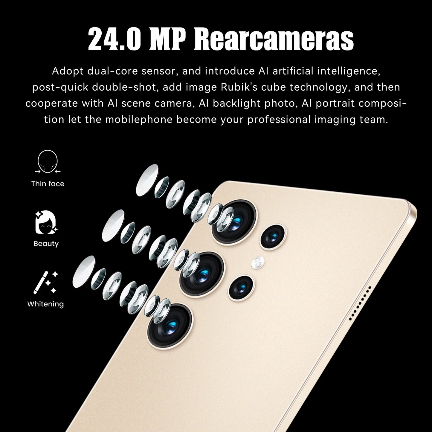 S23 Ultra 10-Inch Android Tablet for Kids Full Netcom 16+512GB Dual Card Learning Education Tablet 4G Call Factory Direct Sales