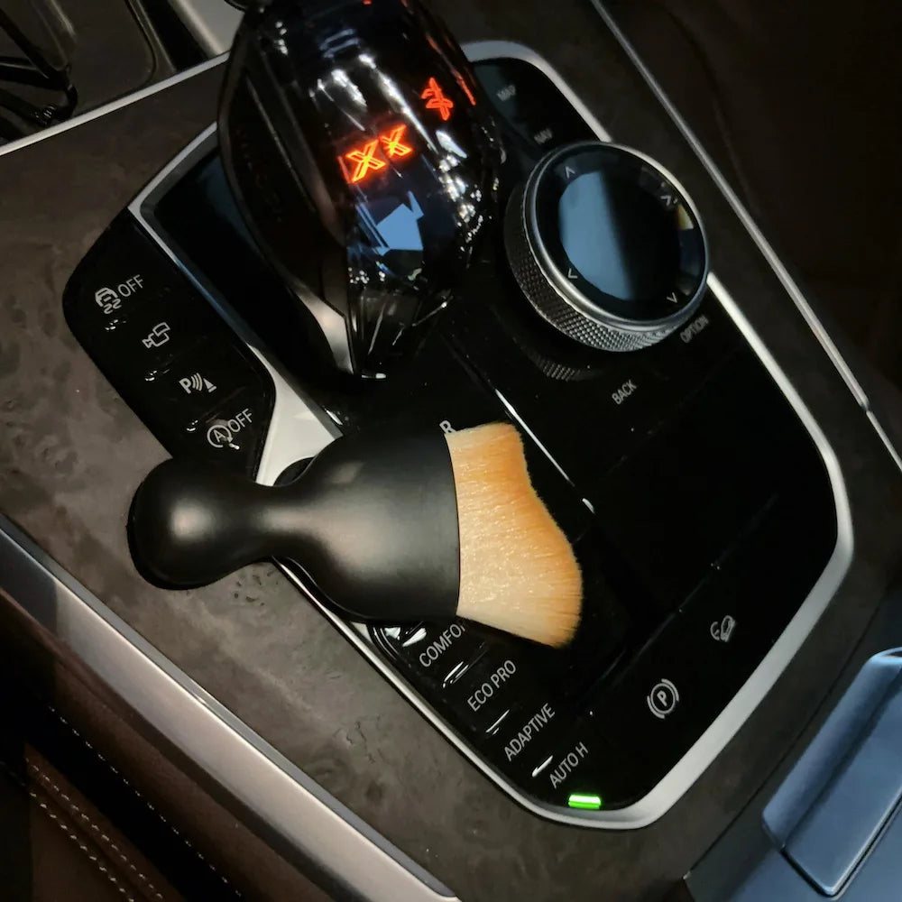 Factory Price Custom Logo Car Cleaning Brush Soft Car Detailing Brushes for Interior Car Cleaning