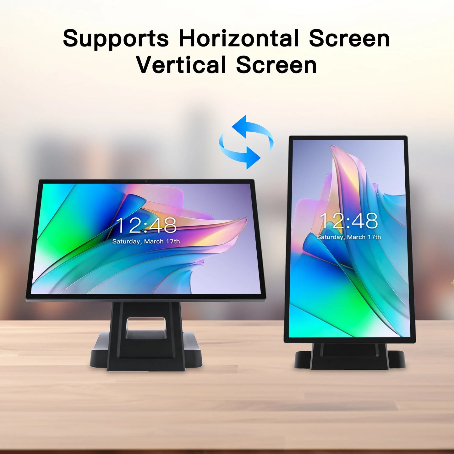 15.6'' Retail Transaction System Poe Nfc 1920*1080 IPS Rfid Advertising Screen Android Tablet Smart POS Terminal