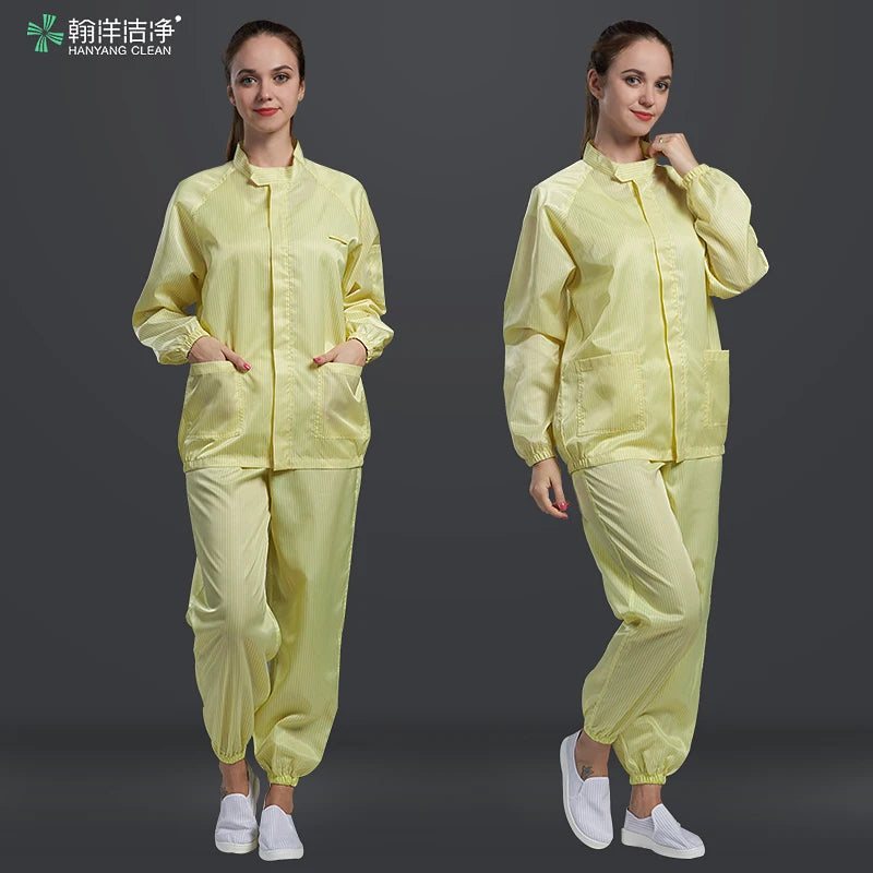 H-1106 Antistatic ESd Garment Clean Room Clothing Anti-Static Suit Safety Clothing