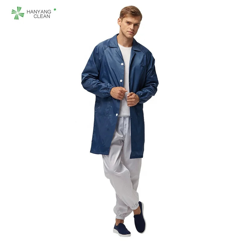 H-1104 Esd Antistatic Cleanroom Lab Coat