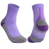 Wholesale Custom Logo Cycling Running Socks Sports Nylon Coolmax Crew Compression Quick Dry Running Socks