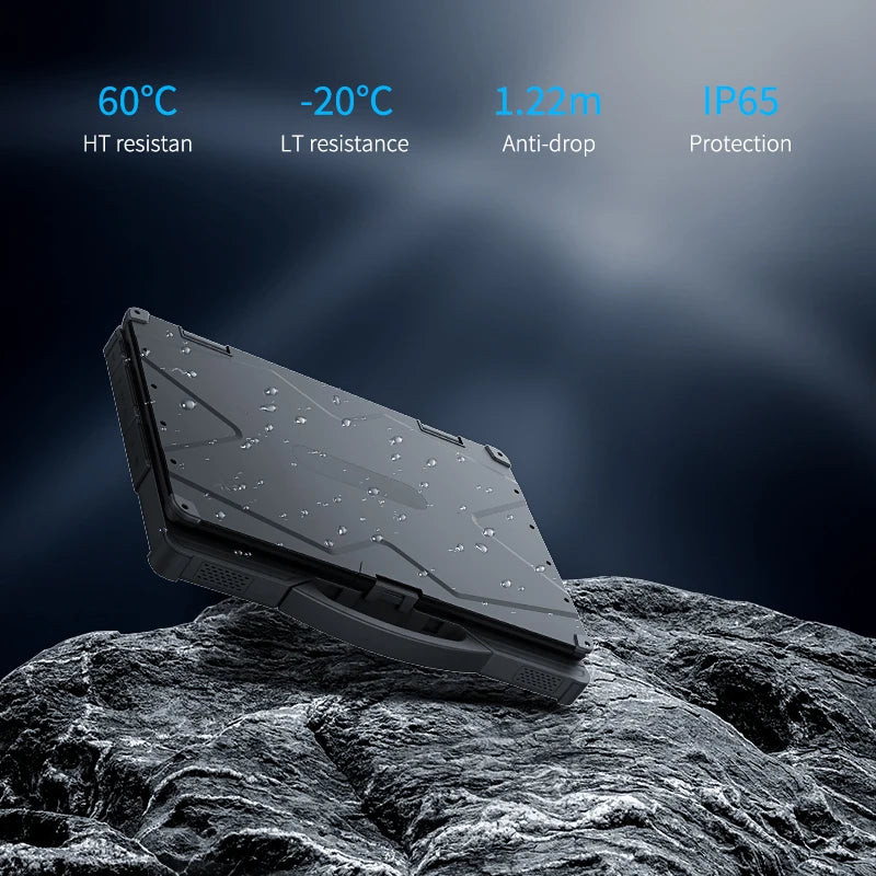 14-Inch Fully Ruggedized Toughbook Notebook Dustproof and Waterproof Industrial PC with FHD Display