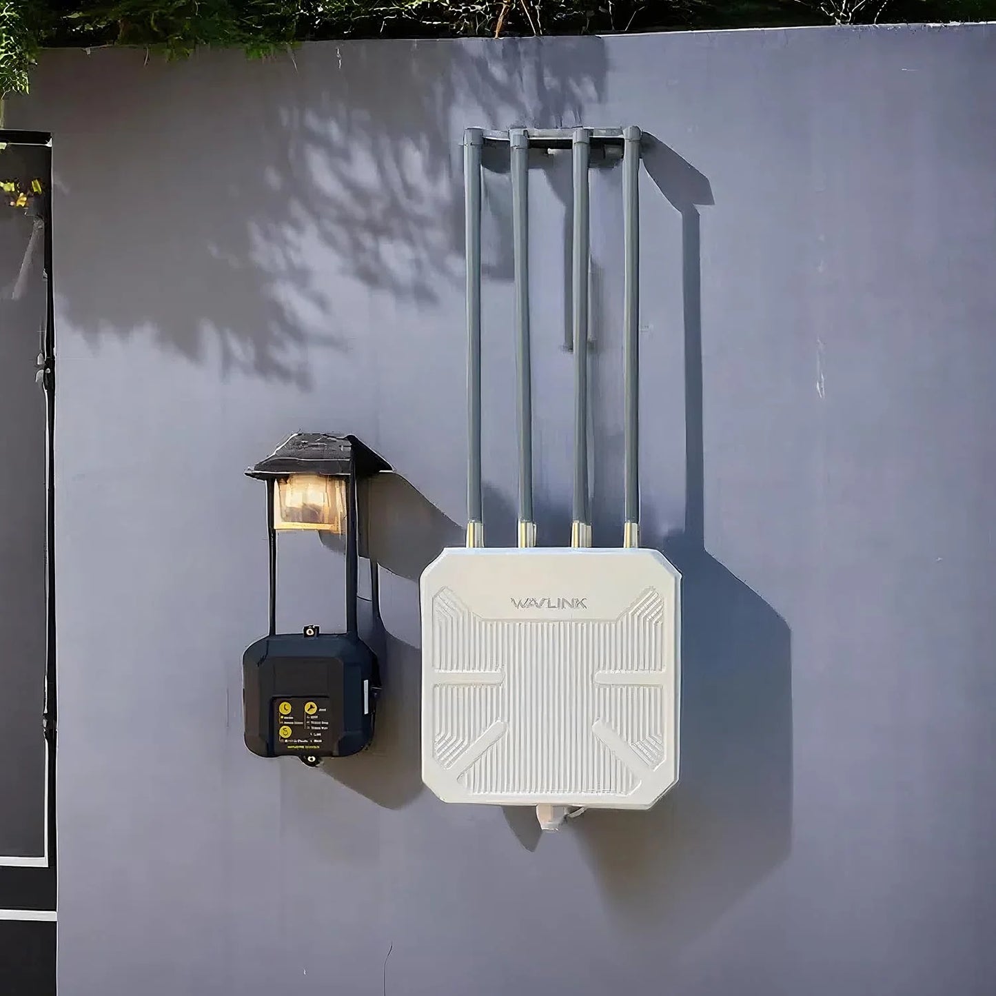 WAVLINK WL-WN573HX3 AX3000 WiFi 6 Outdoor Wireless Repeater Long Range Dual Band/PoE/IP67 Firewall Function for Starlink Farms