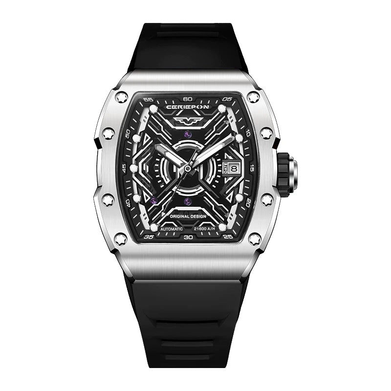 New Luxury Brand Original Mens Automatic Watch for Men Hollow Pagani Designs Chronograph Waterproof Man Mechanical Watches Reloj