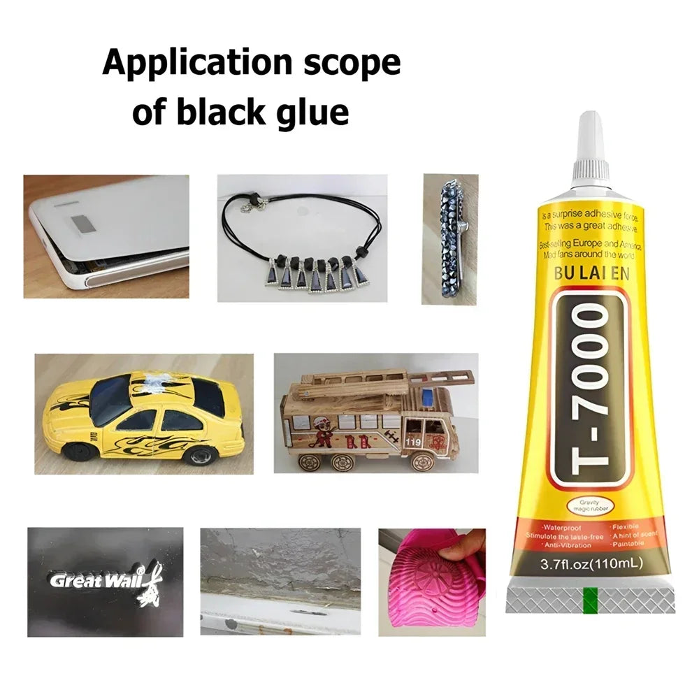15ML 50ML 110ML B-7000 Clear Contact Phone Repair Adhesive Universal Glass Plastic DIY Glue T7000 with Precision Applicator Glue