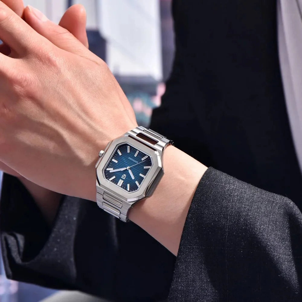 2025 New PAGANI DESIGN Top Brand Men Quartz Watches Luxury Sapphire Glass AR Coated Business Watch Japan VH31 Luminous Watch Men