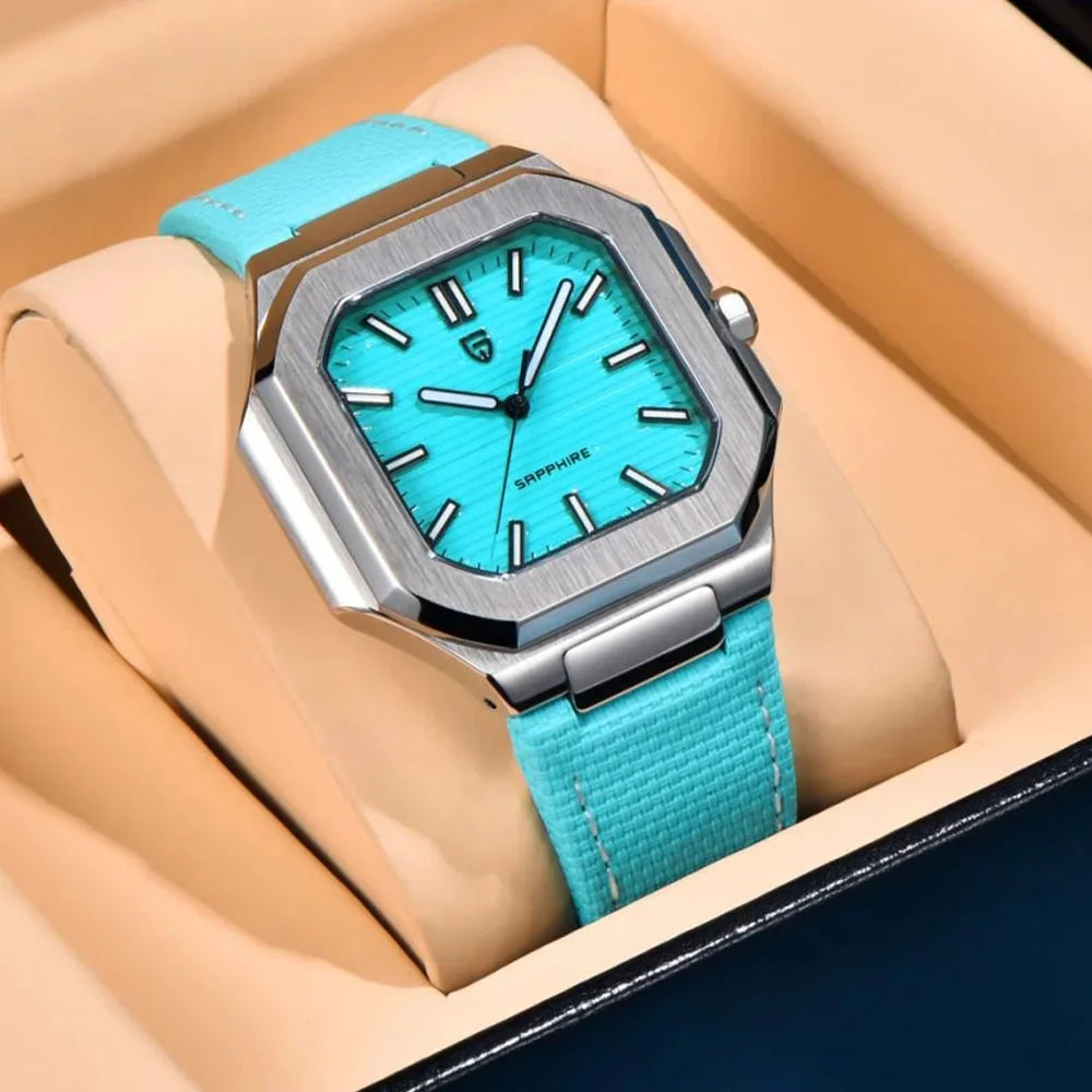 2025 New PAGANI DESIGN Top Brand Men Quartz Watches Luxury Sapphire Glass AR Coated Business Watch Japan VH31 Luminous Watch Men