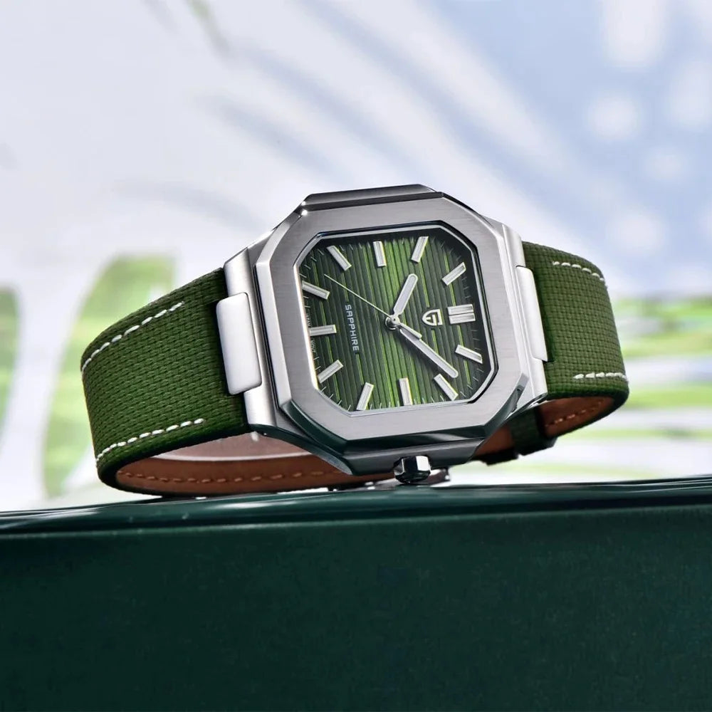 2025 New PAGANI DESIGN Top Brand Men Quartz Watches Luxury Sapphire Glass AR Coated Business Watch Japan VH31 Luminous Watch Men