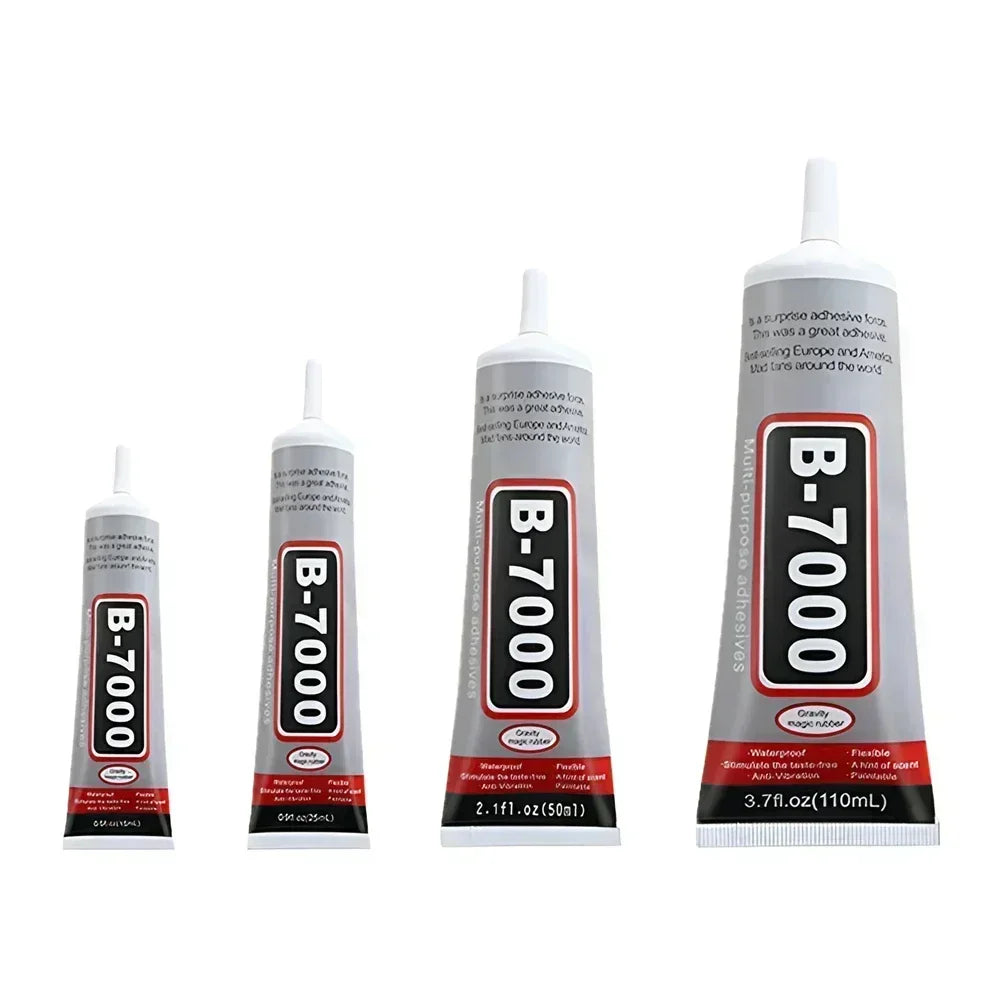 15ML 50ML 110ML B-7000 Clear Contact Phone Repair Adhesive Universal Glass Plastic DIY Glue T7000 with Precision Applicator Glue