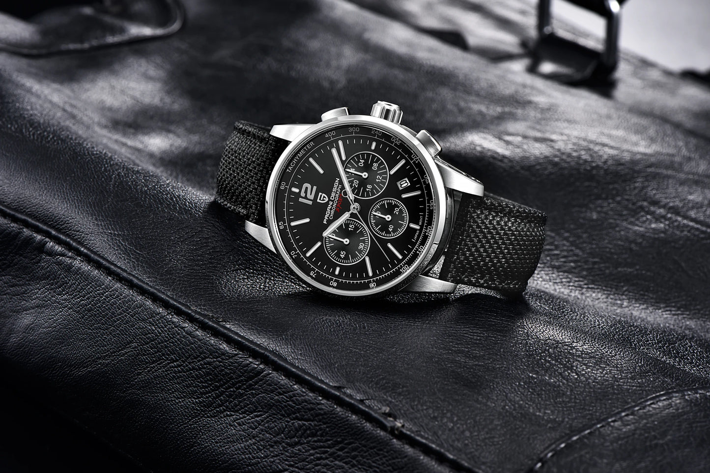 PAGANI DESIGN 2024 New Luxury Fashion Casual Men Quartz Watches VK63 100M Water Resistant Sapphire Glass Stainless Steel Watches